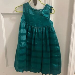 Elegant Teal Kids Dress, Gymboree, 3T